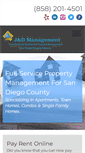 Mobile Screenshot of jdpropmgmt.com